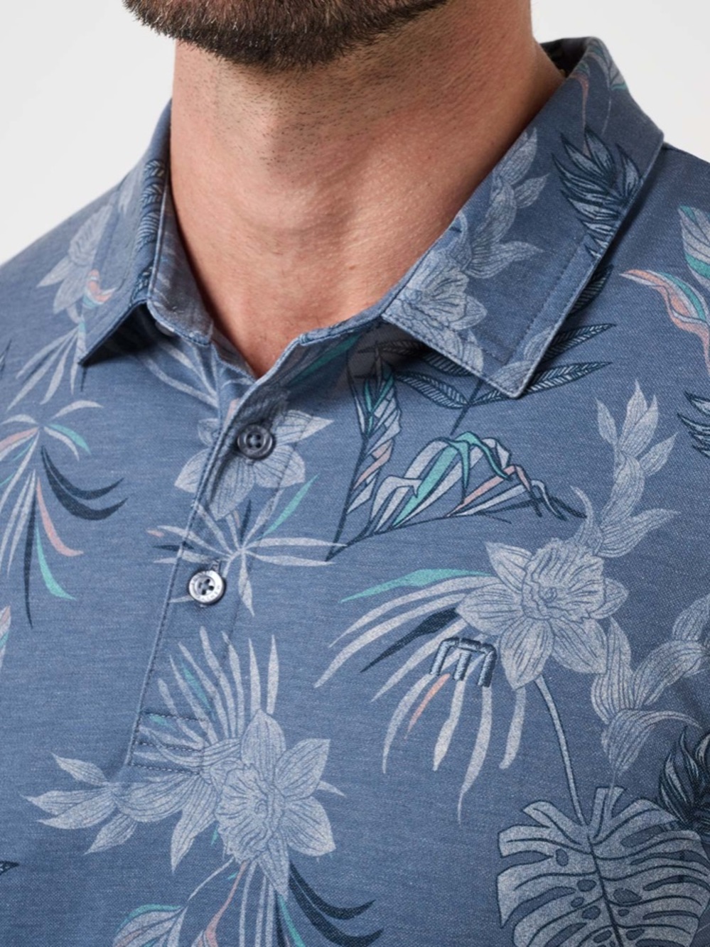 Travis Mathew Featherweight Reservation Polo NWT